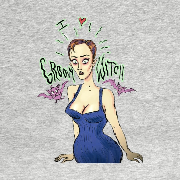 I ♥️ Groovy Witch by Groovy Ghoul